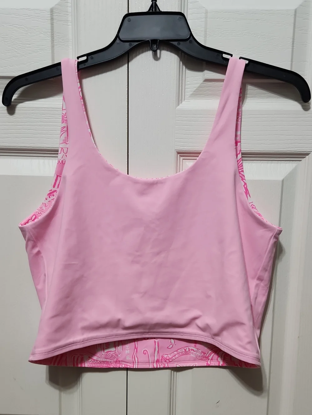 NWT Lilly Pulitzer Luxletic Ari Reversible Active Tank Top. Size XL